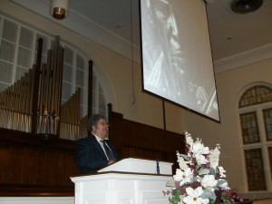 Terry Wells address at Howard's Birthday Party in LaFollette